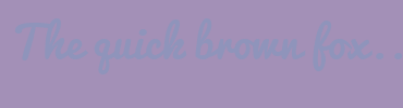 Image with Font Color 8F94BB and Background Color A390B7